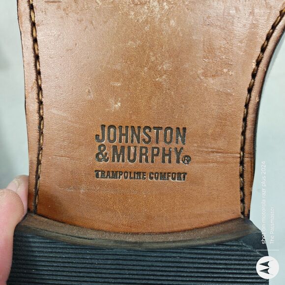 Men's JOHNSTON & MURPHY Aristocraft Kiltie Tassel Loafers US Size 10 - Picture 8 of 10